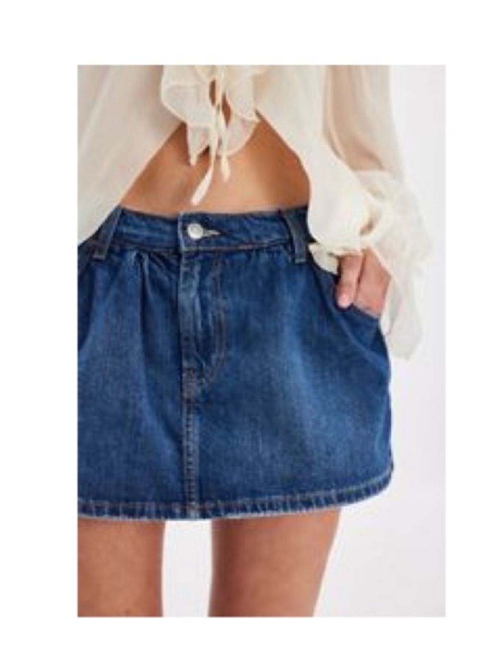 We The Free Demi Denim Skort